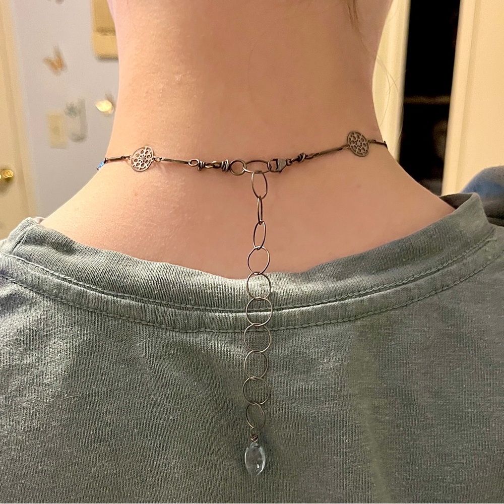 Artisan Made Sterling Silver Statement Necklace F… - image 8